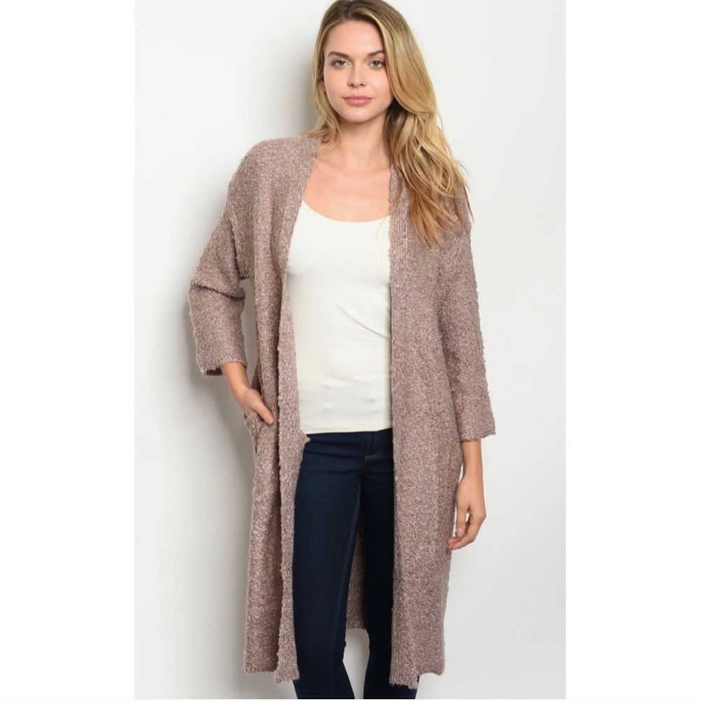 Open Front Cardigan - Picture 3 of 5